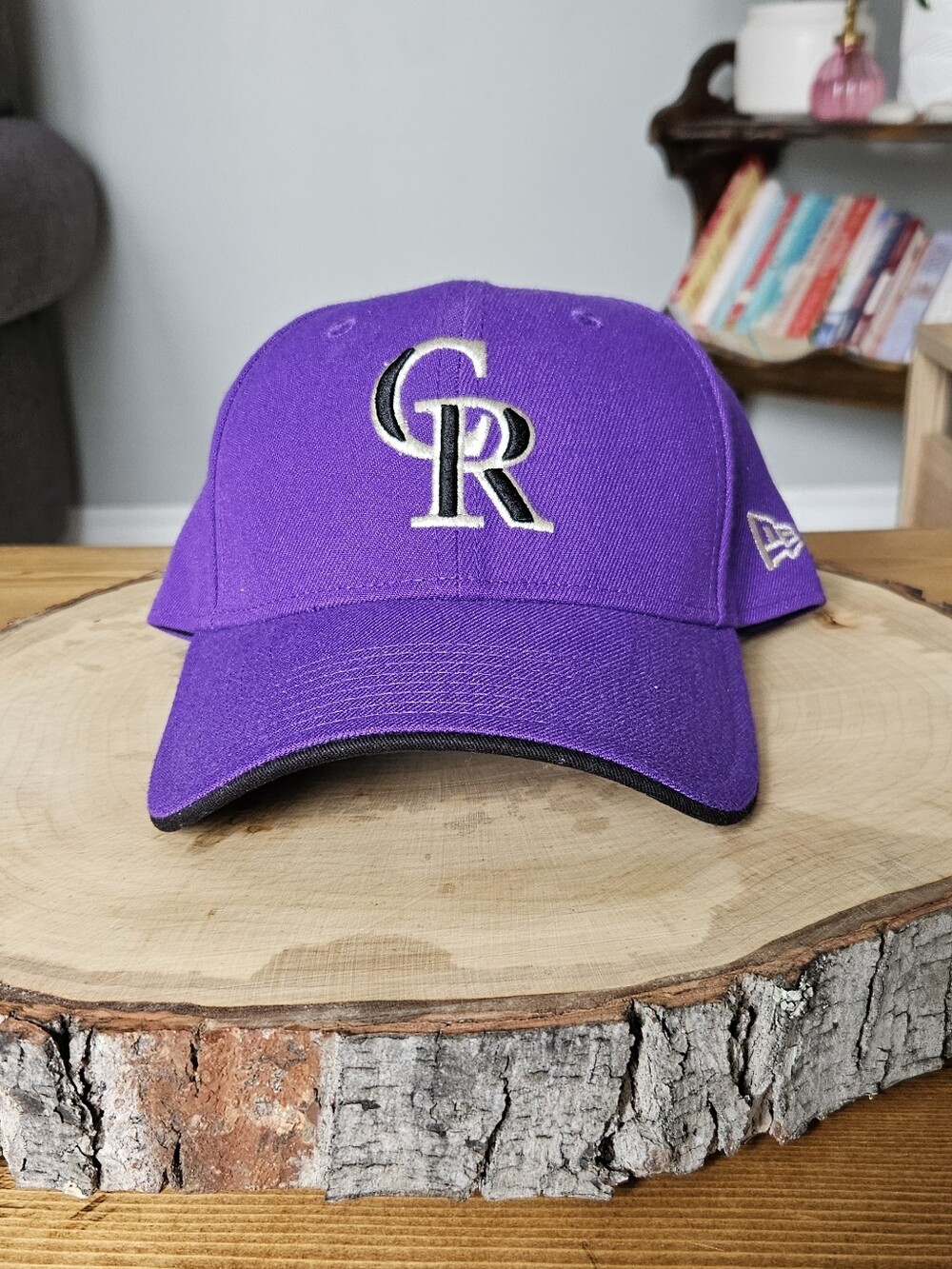 Colorado Rockies New Era 9Forty - CR Logo Cap - Purple - Excellent Condition